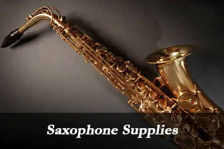 Saxophone cleaning supplies