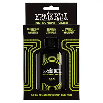 Ernie ball instrument oil with cloth