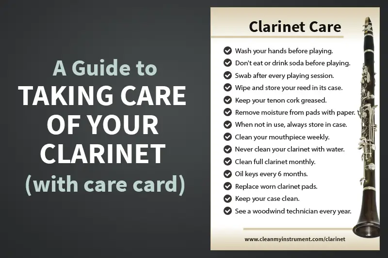Intro image: A Guide to Taking Care of your Clarinet