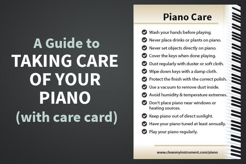 Intro image: A Guide to Taking Care of your Piano